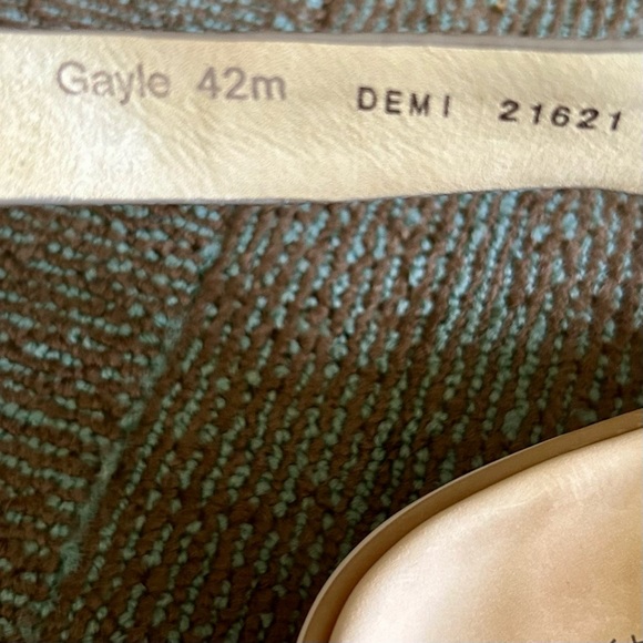 Ziera Greige Taupe Gayle Adjustable Straps Low Wedge Sandals, size 11.5 42 M - Picture 7 of 11